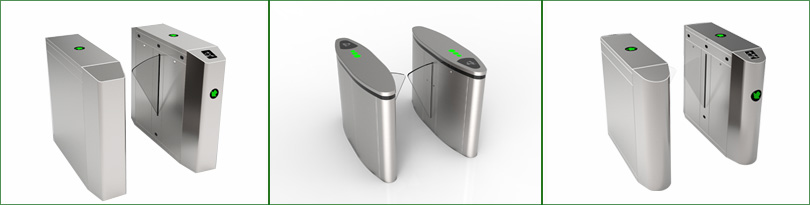 multi lane flap barrier