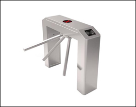 Automatic tripod turnstile